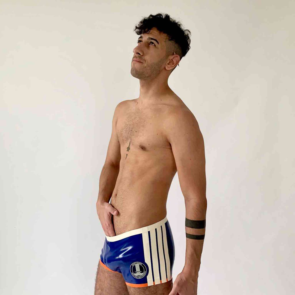 Latex swim trunks XX99