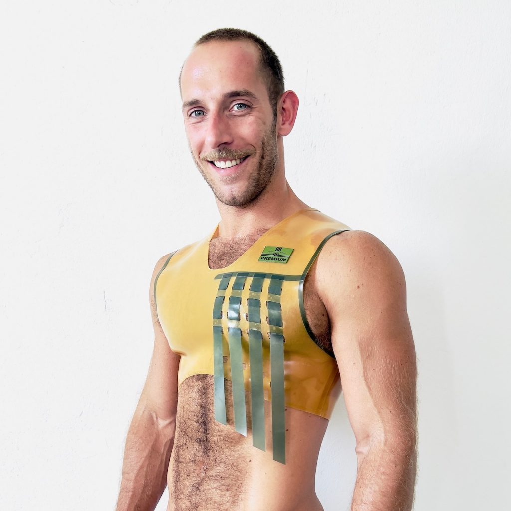 Latex crop harness TX19