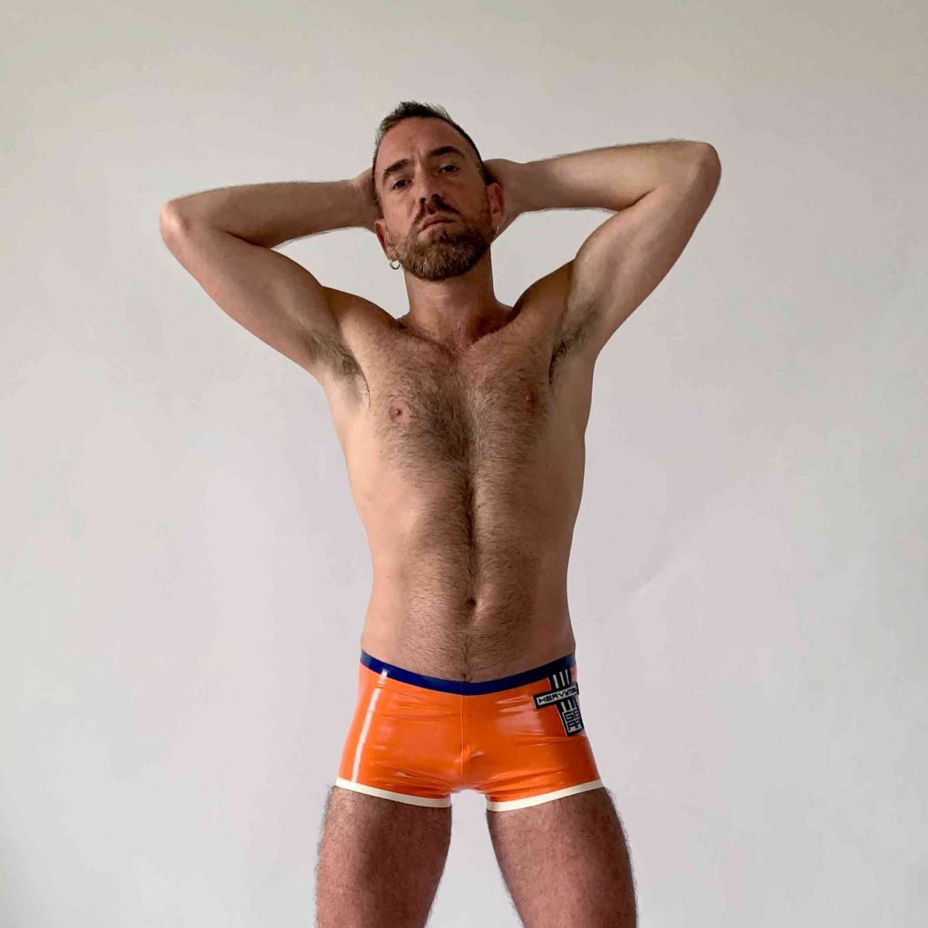 Latex swim trunks XX22