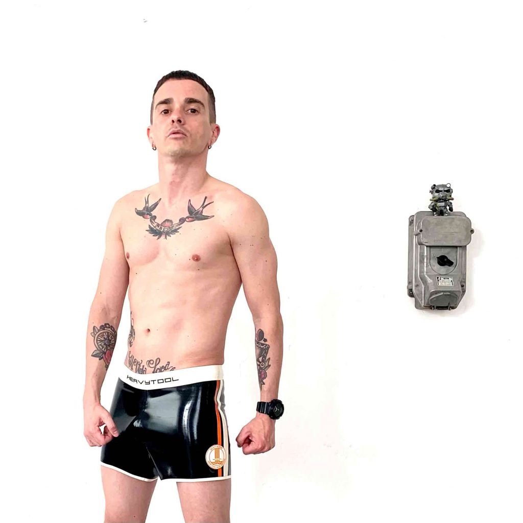 Latex hotpants HBB01