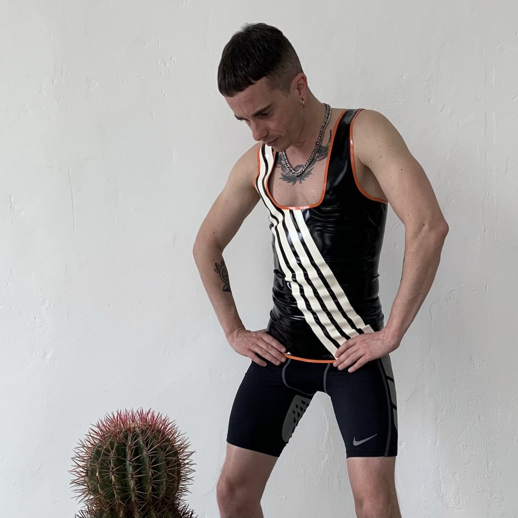 Latex tanktop GG22