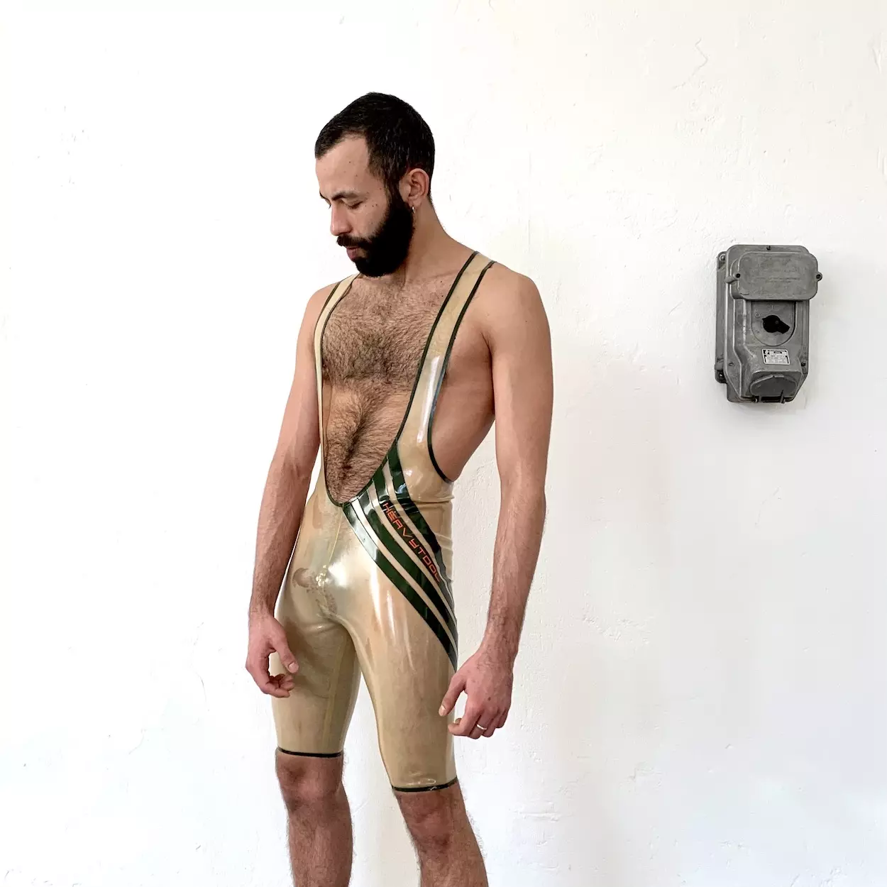 Latex wrestlerbody WW88