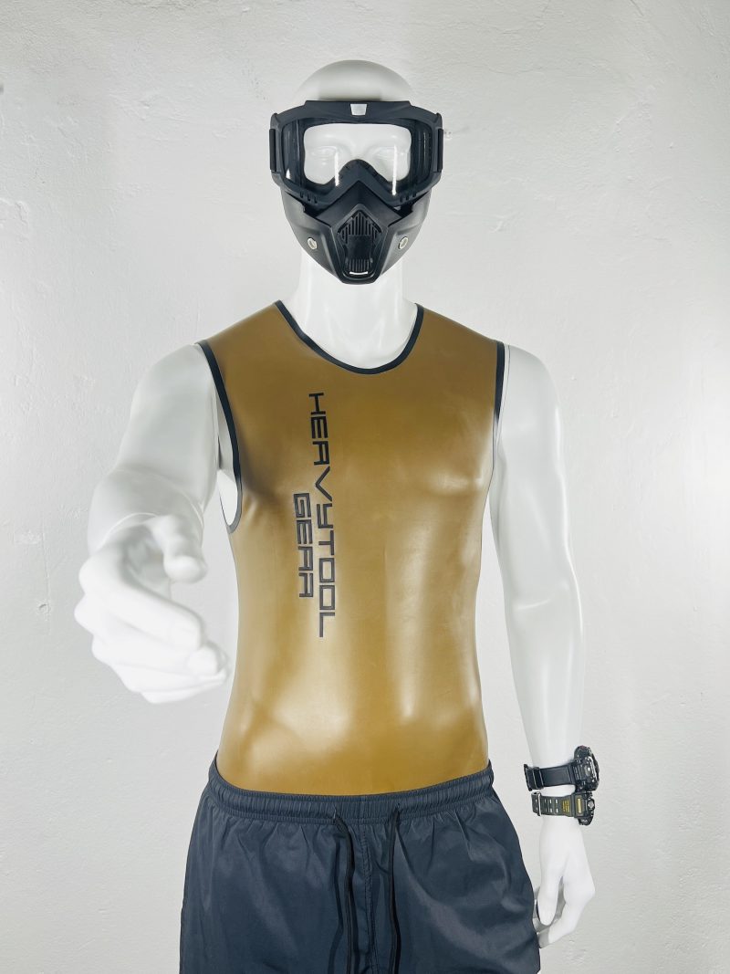 latex-rubber-fashion-fetish-heavytool-gear-sleeveless-gold-black-handmade