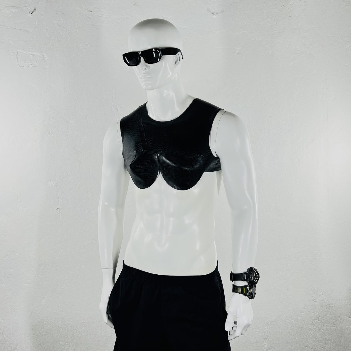 latex-rubber-fashion-fetish-heavytool-gear-unisex-black-croptop-bra-handmade-reptile-embossed
