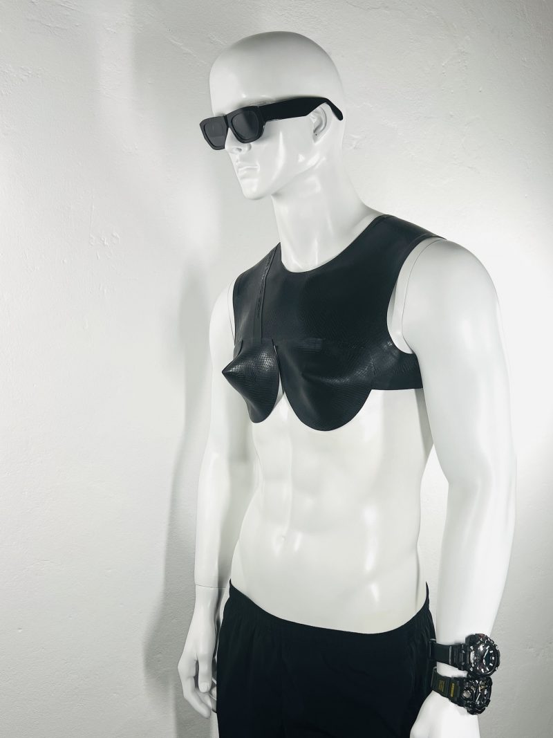 latex-rubber-fashion-fetish-heavytool-gear-unisex-black-croptop-bra-handmade-reptile-embossed