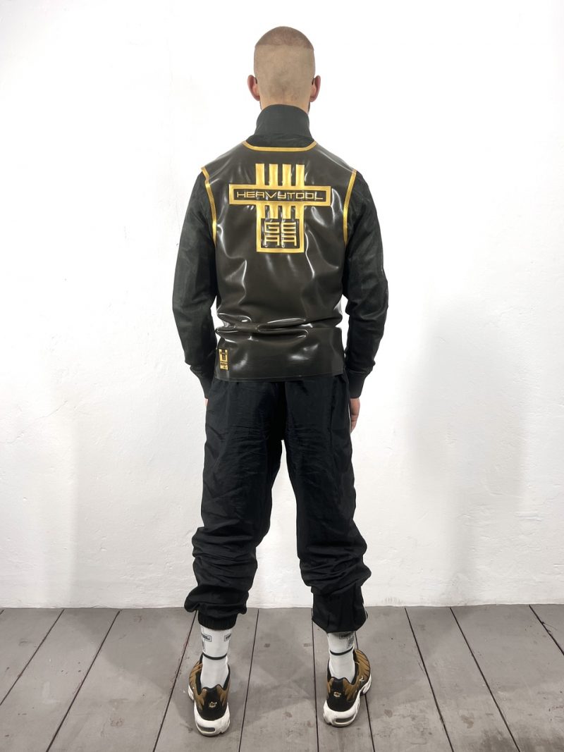 rubber, latex, trikot, sleeveless, premium, logo, couture, حبيبي, habibi, heavytool gear, sport, gay, fetish, berlin