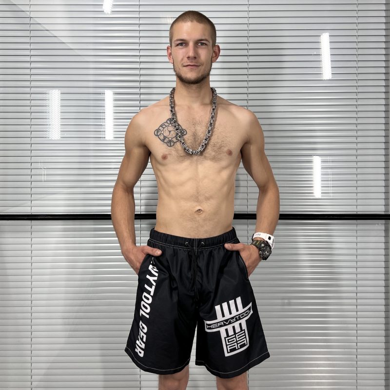 swim trunks, black, sport, shorts, heavytool gear, fetish, gay, berlin
