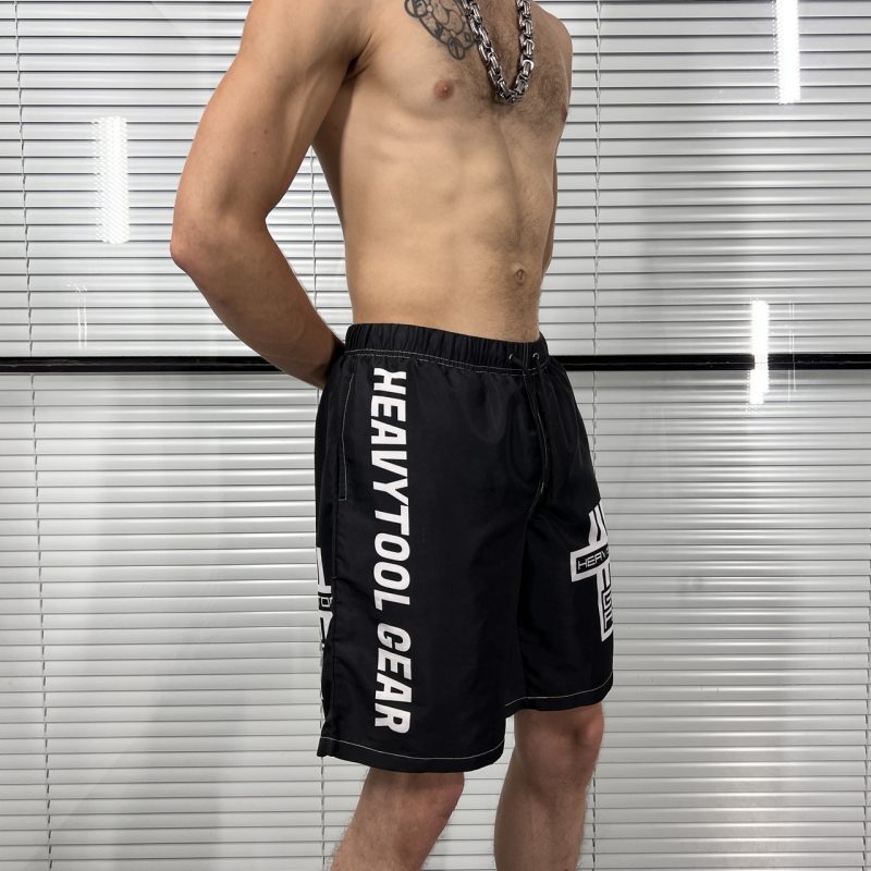swim trunks, black, sport, shorts, heavytool gear, fetish, gay, berlin