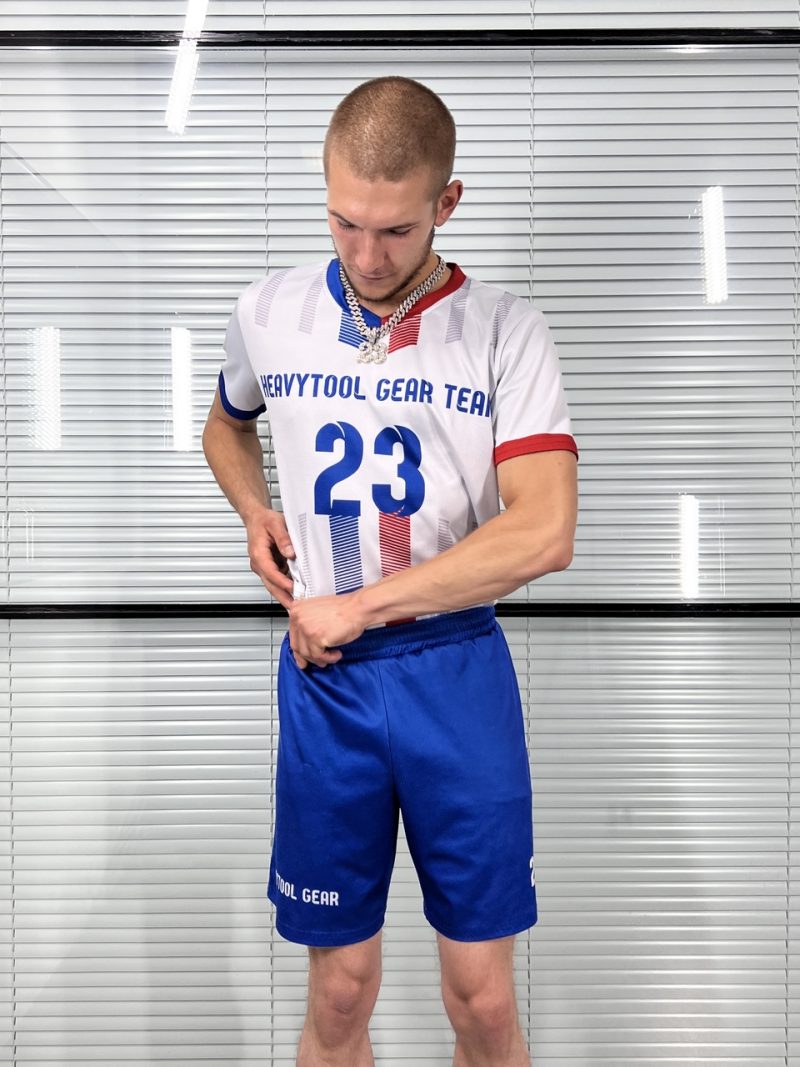trikot-set-sport-football-blue-white-heavytool-gear-fetish-gay-berlin