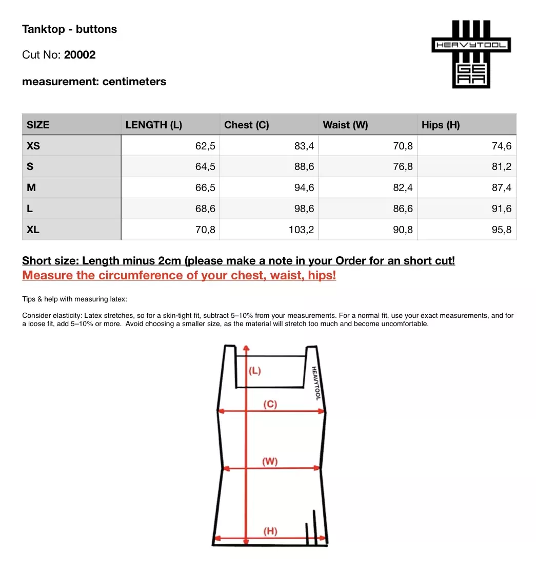 Latex tanktop BTTS01 - Image 11