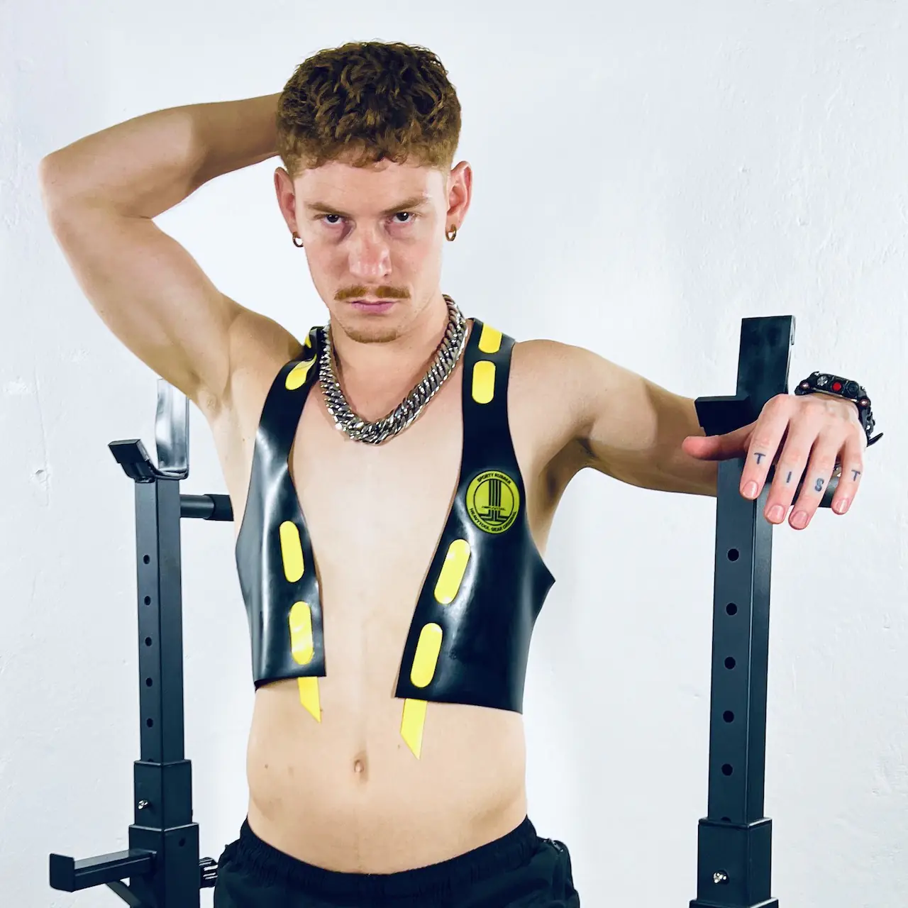 Latex replacement harness cord for: crop vest TR77 - Image 2
